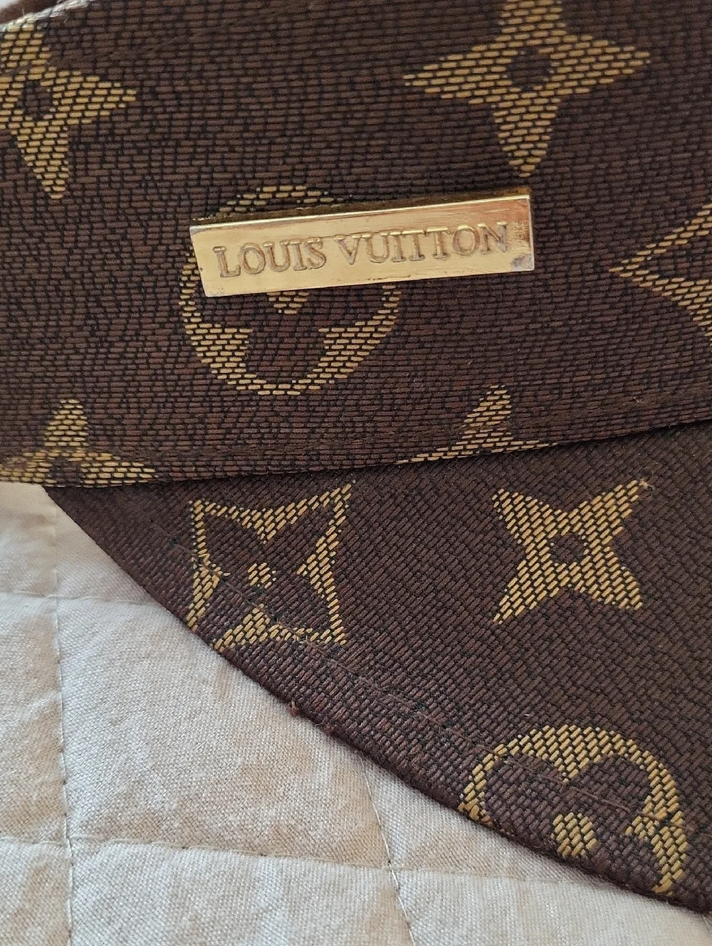 Louis Vuitton Monogram Canvas Visor in Brown Designer - Picture 2 of 10
